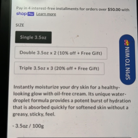 Cure Aquagel  Water treatment skin cream NEW SEALED 3.3oz/100g - Picture 7 of 8